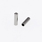 Ковпачок-кінцевик з нержавіючої сталі, 7х2 мм, Темне срібло, 1 шт (STL-055531)
