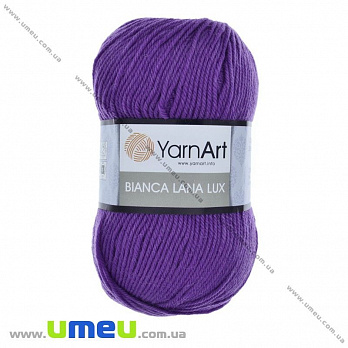 Пряжа YarnArt Bianca Lana Lux 100 г, 250 м, Фиолетовая 855, 1 моток (YAR-029639)