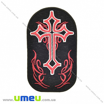 Термоаплікація Хрест, 10,5х6 см (APL-024657)