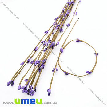 Ветка ивы, 40 см, Фиолетовая, 1 шт (DIF-033314)