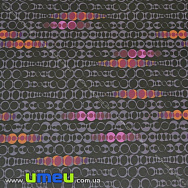Пакувальний папір Абстракція, Чорний, 73х100 см, 1 лист (UPK-019238)