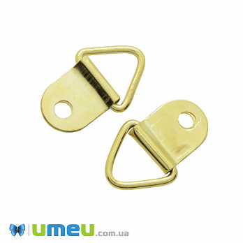 Підвіс-петля для картин, 22х14 мм, Золотистий (INS-046922)