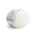 Пряжа YarnArt Jeans 50 г, 160 м, Молочна 01 (YAR-062505)