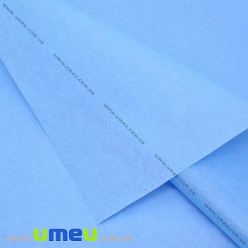 Бумага тишью, Голубая, 65х50 см, 1 лист (UPK-032755)