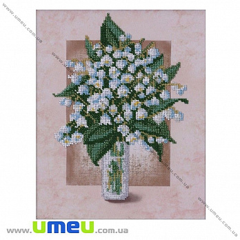 Схема для виш. бісером VDV, Конвалії Т-404, 27х21 см (SXM-029256)