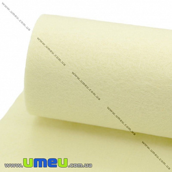 [Архів] Фетр 1 мм, 10х15 см, 187 Кремовий (FLT-011467)