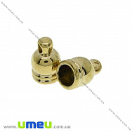 Ковпачок металевий, 9х6 мм, Золото (латунь) (OBN-032344)