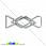 /p23961-pryazhka-metallicheskaya-razemnaya-58x21-mm-temnoe-serebro/