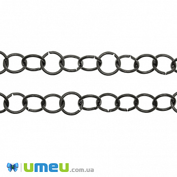 Ланцюг, Чорний, 15 мм (ZEP-040216)
