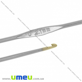 Крючок для вязания стальной Tulip (Япония), 2,1 мм, 1 шт (YAR-023461)