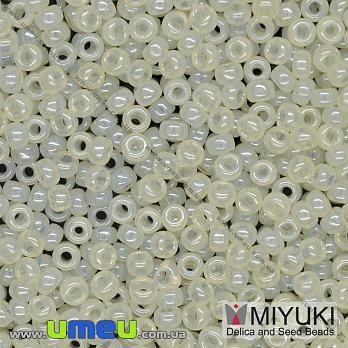 Бісер японський Miyuki круглий RR 11/0 №512, Кремовий (BIS-036686)