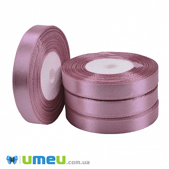 Атласна стрічка, 12 мм, Пудрова (LEN-051052)