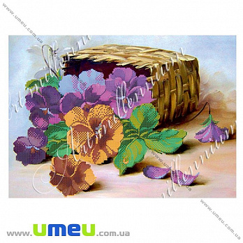 Схема для виш. бісером Art millennium, Братки, 42х30 см (SXM-027930)