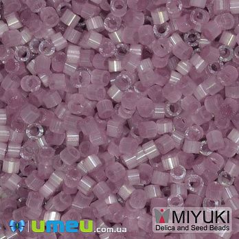 Бісер японський Miyuki Delica 11/0 DB1806, Сатин рожевий (BIS-045514)