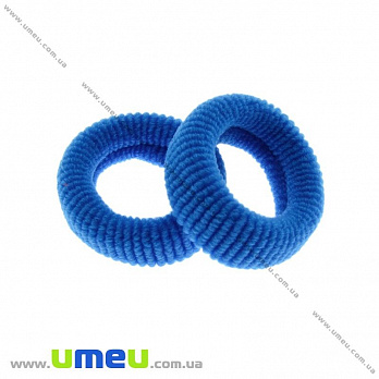 Резинка для волос, 37 мм, Синяя, 1 шт (OSN-024865)