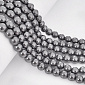 Бусины Гематит, Натур. камень, 8 мм, Круглые (BUS-051662)