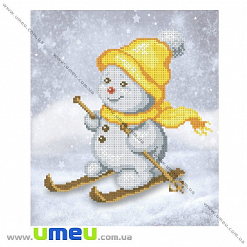 Схема для виш. бісером VDV, Сніговик Т-58, 23х21 см (SXM-029169)
