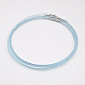 Основа для колье Чокер, Голубая, 44 см (OSN-014305)