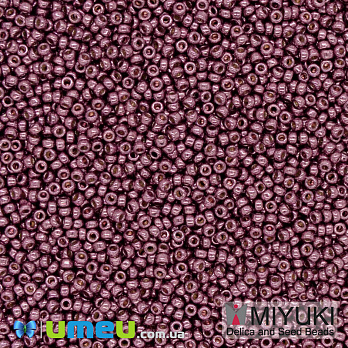 Бісер японський Miyuki круглий RR 11/0 №4220 Duracoat Galvanized, Фіолетовий (BIS-043336)