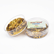 Фігурки в баночці, Зірочки, Золотисті, 5 г (GLN-060059)