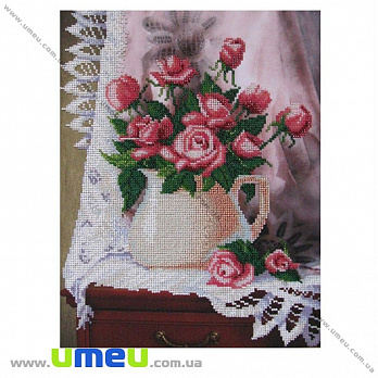 Схема для виш. бісером VDV, Троянди Т-59, 36х28 см (SXM-029170)