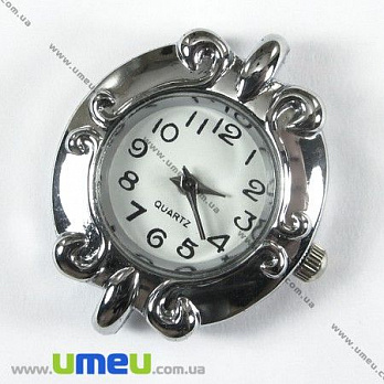[Архив] Часы для браслетов, Серебро, 31х27 мм, 1 шт (CLC-003106)