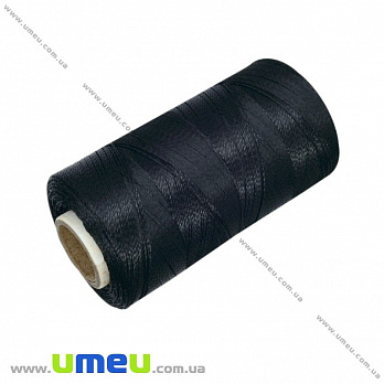Нитки шовкові Doli, Чорні, 500 м (MUL-021622)