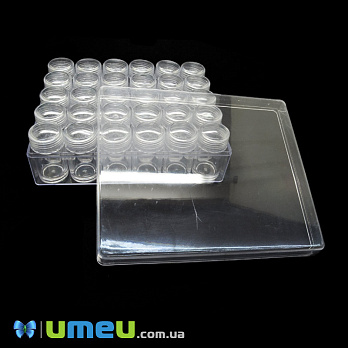 Органайзер з контейнерами для зберігання УЦЕНКА, 4,8х2,7 см, 16,5х14 см (INS-046944)