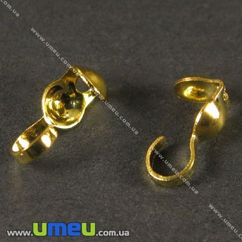 Каллоти з колечком, 9,0 мм, Золото (ZAG-002011)