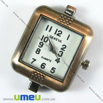 [Архів] Годинник для браслетів, Мідь, 32х22 мм (CLC-003110)