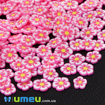 Слайсы FIMO Цветок розовый, 5 мм, 3 г (DIF-044234)