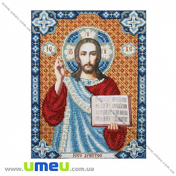 Схема для виш. бісером VDV, Ікона Ісус Христос Т-345, 30х22 см (SXM-029388)