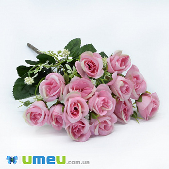 Букет троянд, 34 см, Рожевий (DIF-044719)