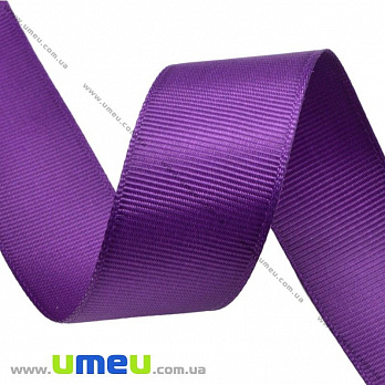 Репсовая лента, 40 мм, Фиолетовая, 1 м (LEN-016790)