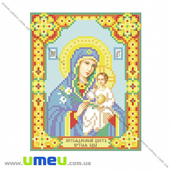 Схема для виш. бісером VDV, Ікона Нев'янучий цвіт Т-229, 15х12 см (SXM-029377)