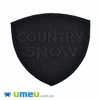 Термоаппликация Country Snow, 7х6,5 см, Черная, 1 шт (APL-038214)