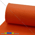 Фетр 1 мм, 30х30 см, 108 Оранжевый темный, 1 шт (FLT-011232)