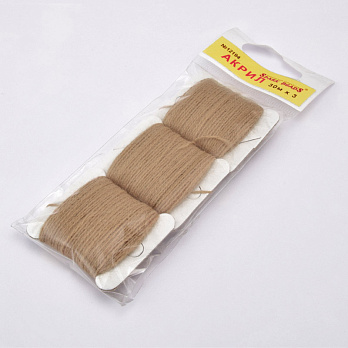 Акриловые нитки, №12194, Бежевые (MUL-058892)