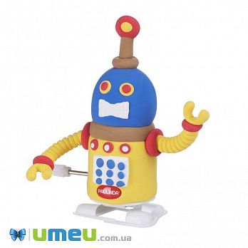 Набір для ліплення Paulinda Super Dough 3 в 1 (робот, дракон, машинка) (DIF-043506)