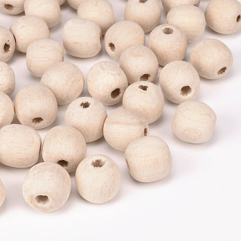 [Архів] Намистина дерев'яна 13 мм, Кругла, Бук (BUS-054798)