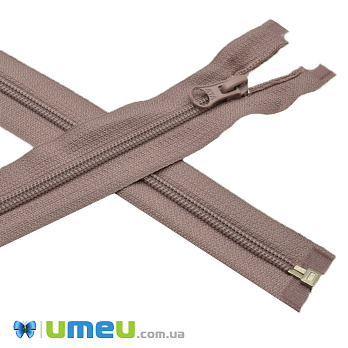 Блискавка спіральна роз'ємна 80 см, Тип 5, Коричнева світла (ZIP-060469)