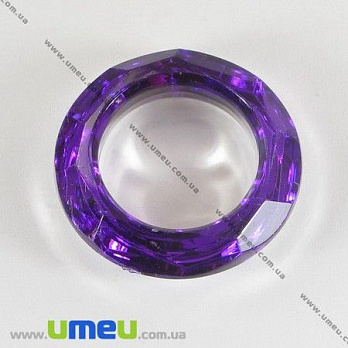 [Архів] Кільце акрилове, 30 мм, Фіолетові (BUS-000856)