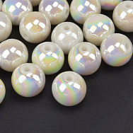 Бусины пластиковые радужные Круглые, 14 мм, Молочные (BUS-060799) Бусины пластиковые радужные Круглые, 14 мм, Молочные (BUS-060799)