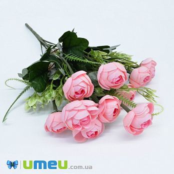 Букет півонії, 42 см, Рожевий (DIF-044948)