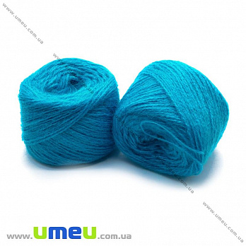 Акриловые нитки, Голубые темные, 5 г (80 м) (MUL-014890)