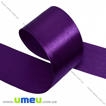 Атласная лента, 100 мм, Фиолетовая, 1 м (LEN-022160)