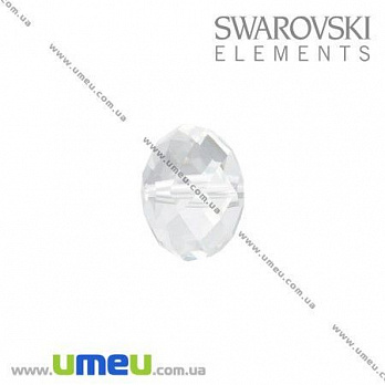 Бусина Swarovski 5040 Crystal, 6х4 мм, Рондель, 1 шт (BUS-005387)