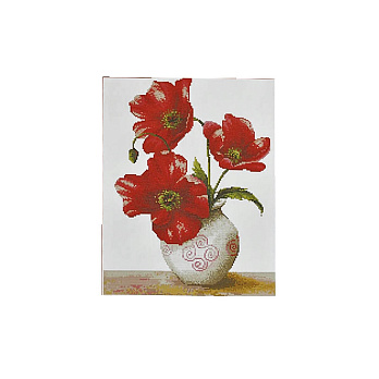 Набір для вишивання нитками, Три маки, 43х33 см (SXM-061203)