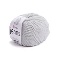 Пряжа YarnArt Jeans 50 г, 160 м, Сіра світла 49 (YAR-029719)