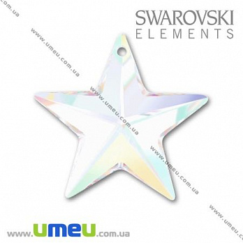 [Архів] Підвіска Swarovski 6714 Crystal AB УЦЕНКА, 28х28 мм, Зірка (POD-009917)